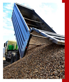 Услуги Поставка нерудных материалов в бору