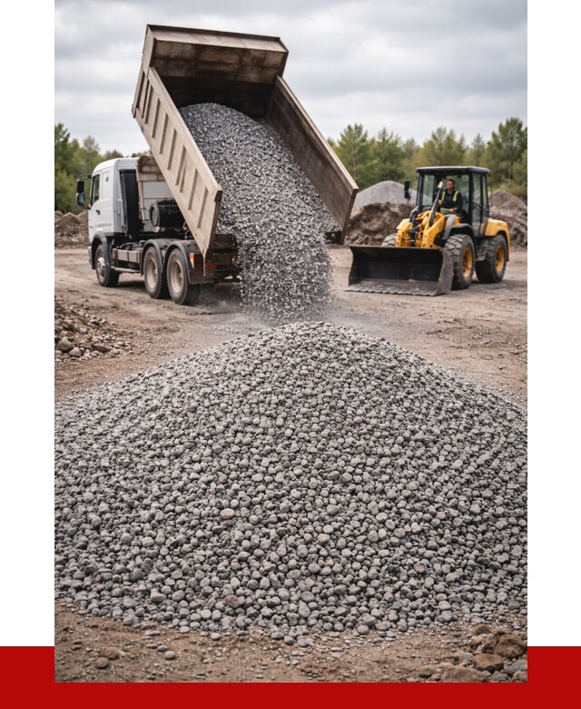 Гранитный щебень фракция 5-10 в бору от 3325 | ПРОНЕРУДБор