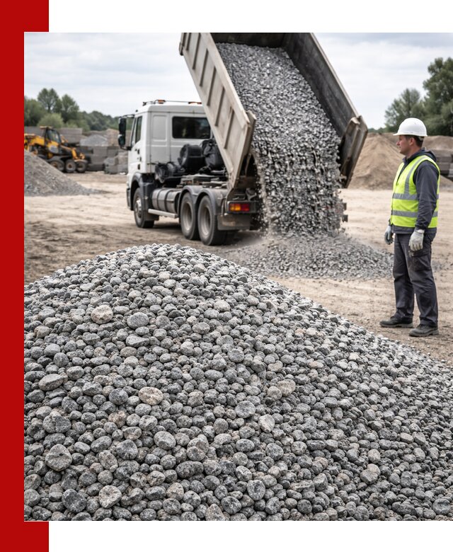 Доставка и продажа гранитного щебня фракции 5-20 в бору