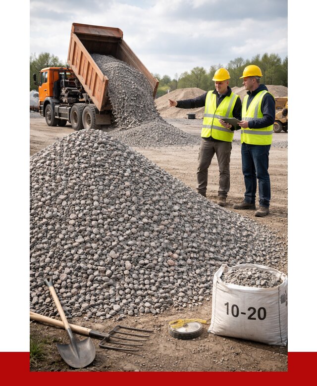 Гранитный щебень фракция 10-20 в бору от 4364 руб.|ПРОНЕРУДБор