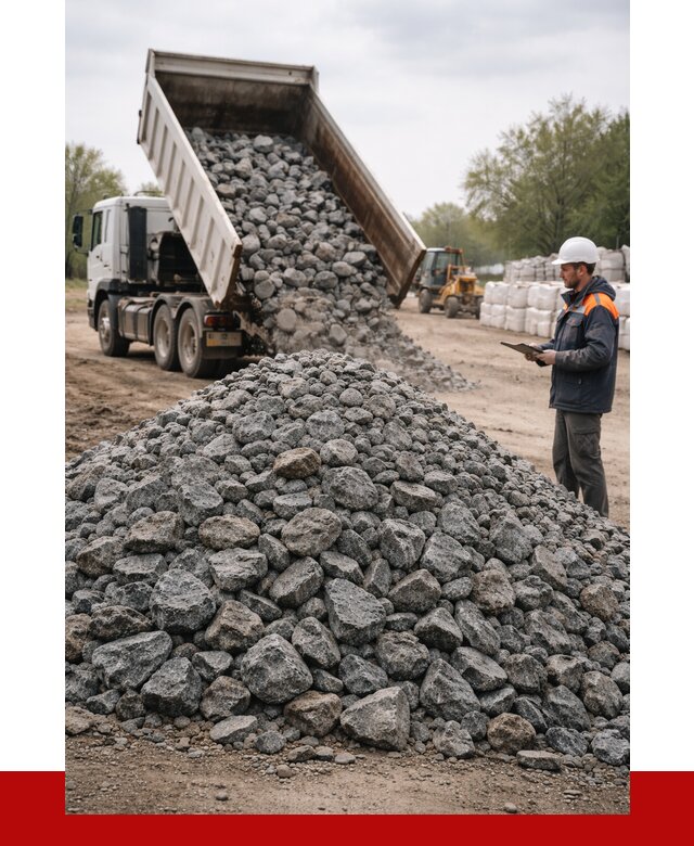 Гранитный щебень фракция 100-200 в бору от 4364 р. ПРОНЕРУДБор