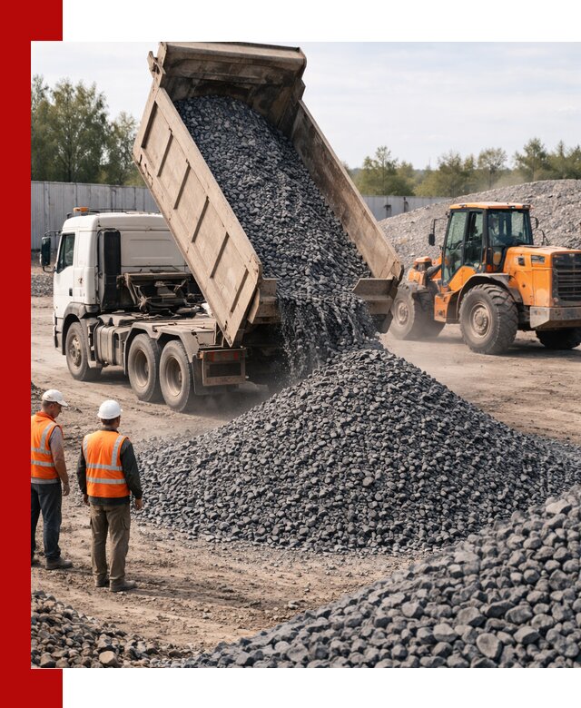 Доставка и продажа щебня габбро-диабаза в бору