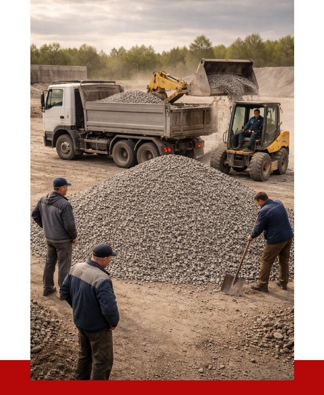 Гравийный щебень фракция 5-20 в бору от 2494 р. ПРОНЕРУДБор