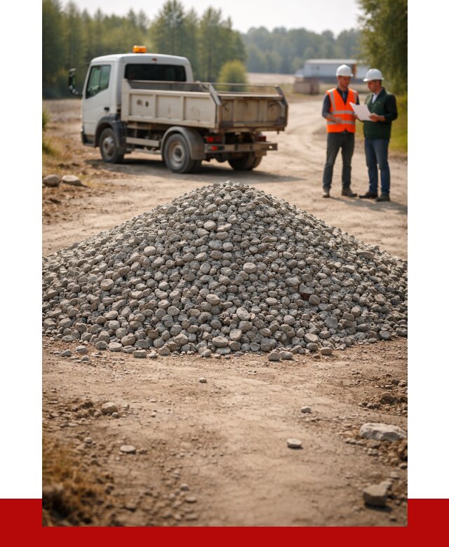 Гравийный щебень фракция 20-40 в бору от 1247 р. | ПРОНЕРУДБор