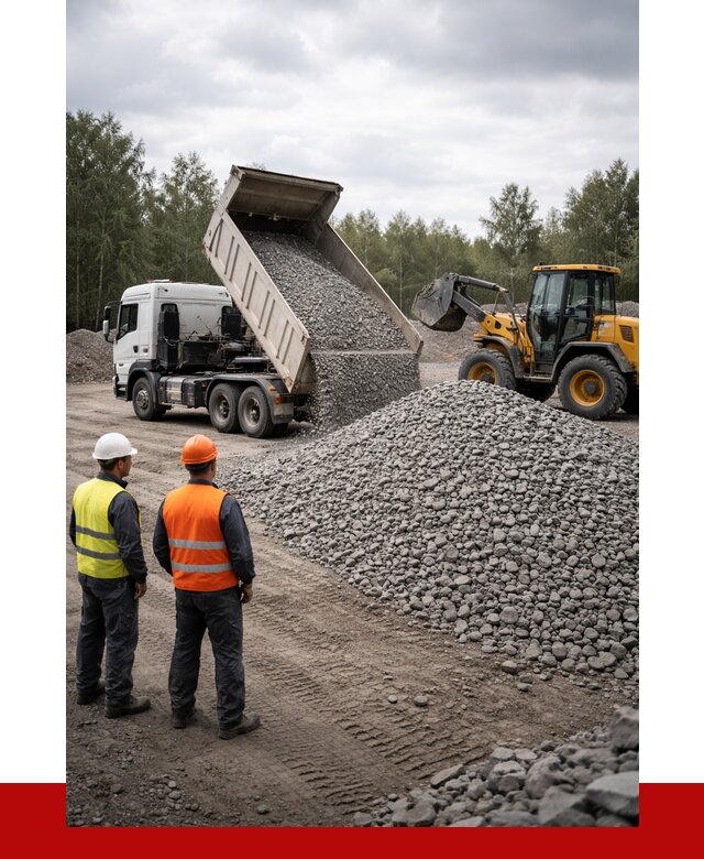 Гравийный щебень фракция 40-70 в бору от 9871р | ПРОНЕРУДБор