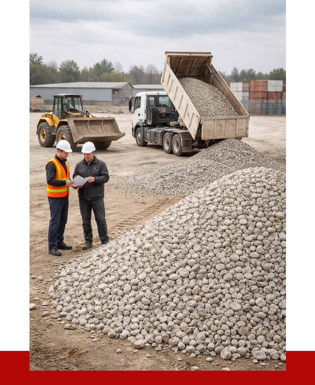 Известняковый щебень в бору от 1455 р. доставка | ПРОНЕРУДБор