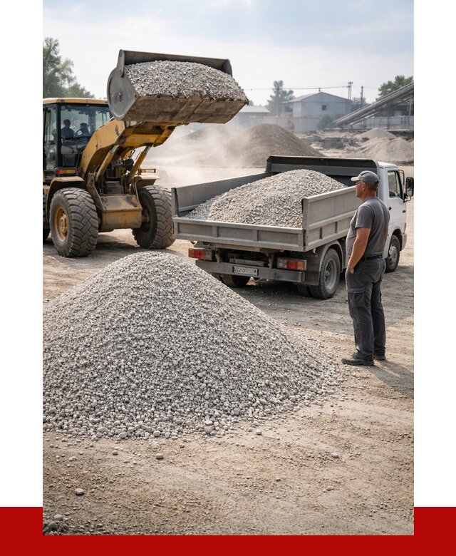 Известняковый щебень фр. 0-5 в бору от 4364 р. | ПРОНЕРУДБор