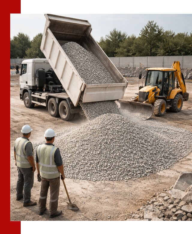 Купить известняковый щебень фракции 5–10 мм с доставкой в бору