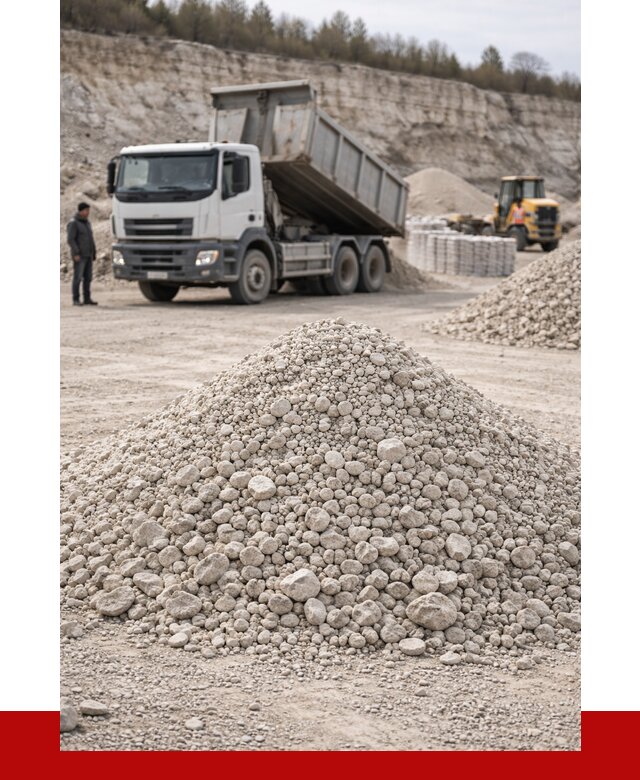 Известняковый щебень фракция 5-20 в бору, 4364 р. ПРОНЕРУДБор