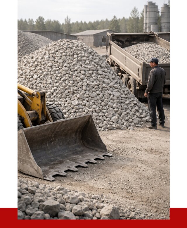 Известняковый щебень фракция 40-70 в бору от 4364 р. | ПРОНЕРУДБор