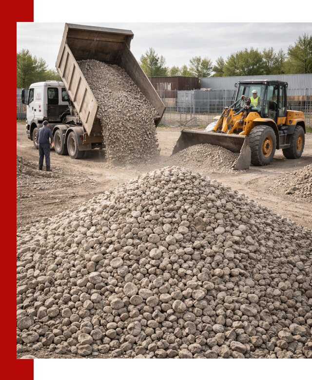 Доломитовый щебень фракции 20–41 с доставкой в бору