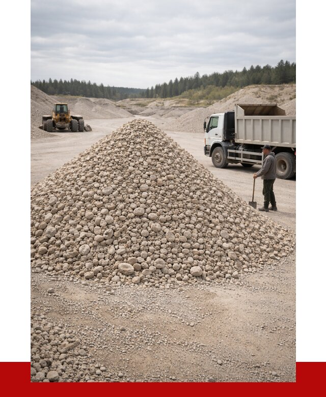 Доломитовый щебень фракция 40-70 в бору от 2909 | ПРОНЕРУДБор