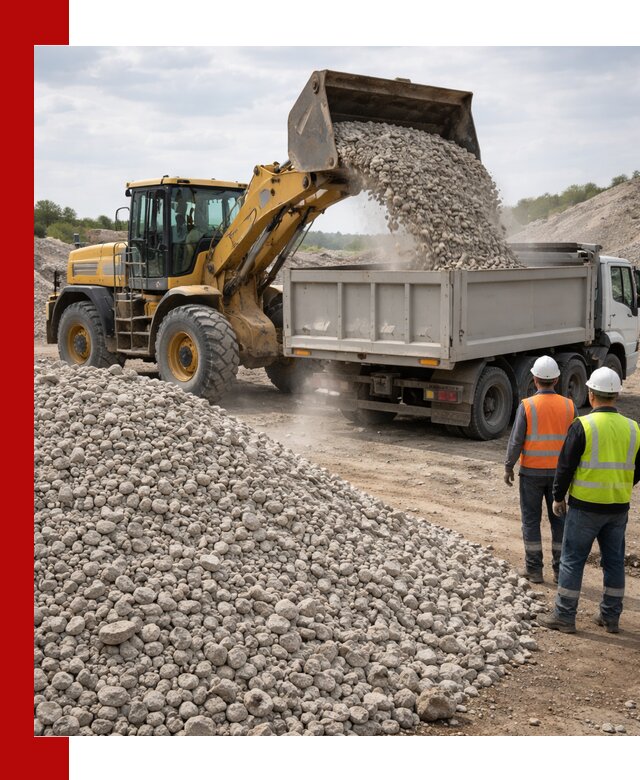 Доломитовый щебень фракция 40–71 доставка и продажа в бору