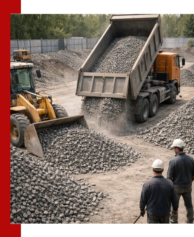 Шлаковый щебень фракция 20-40 доставка и продажа в бору