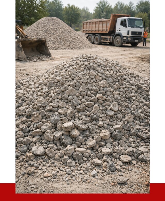 Вторичный щебень фракция 20-40 в бору от 2286 р ПРОНЕРУДБор