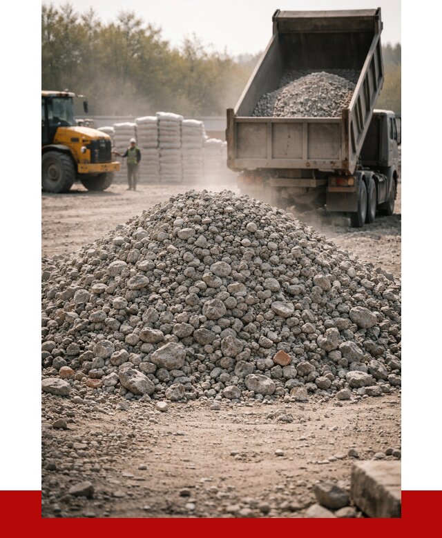 Вторичный щебень фракция 70-150 в бору от 1455 р. | ПРОНЕРУДБор