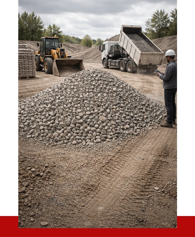 Купить бетонный щебень в бору, от 3325 р. ПРОНЕРУДБор