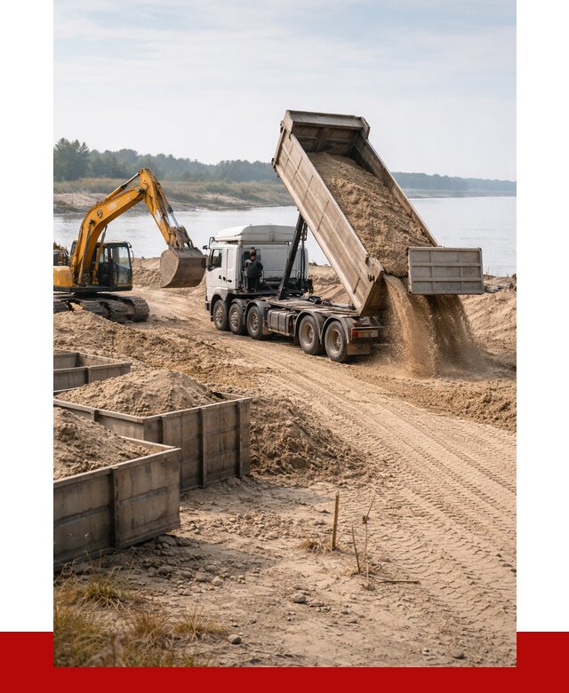 Купить намывной песок в бору от 1559 р., ПРОНЕРУДБор