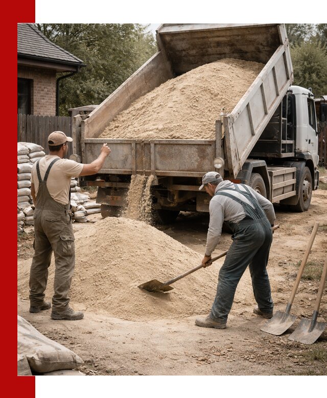 Песок для штукатурки с доставкой в бору качественный и чистый