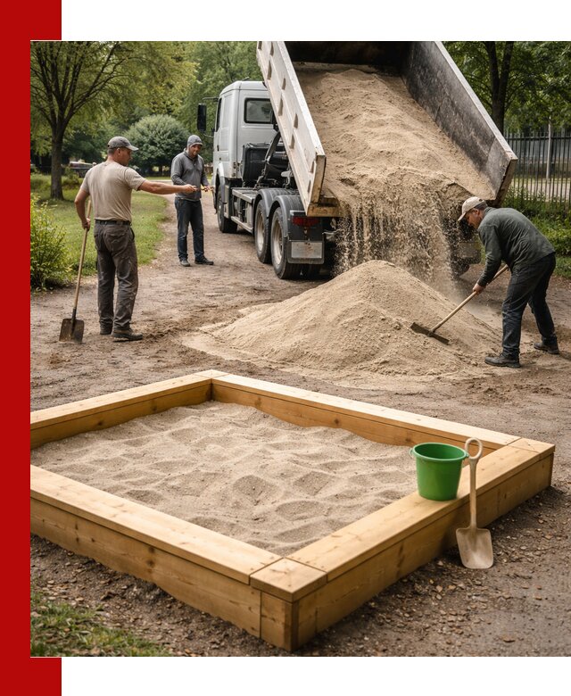 Песок для песочницы с доставкой в бору недорого и чистый