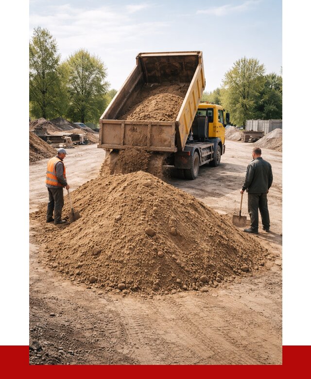 Пескогрунт в бору от 4364 р. с доставкой от ПРОНЕРУДБор