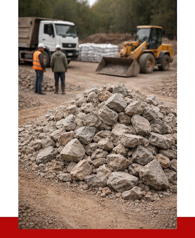 Купить бутовый камень с доставкой в бору от 2390 р. | ПРОНЕРУДБор