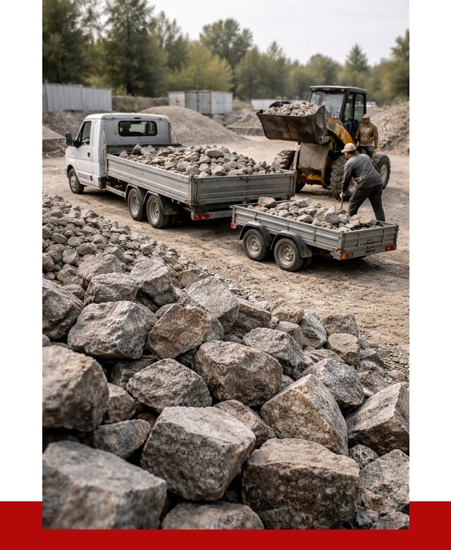 Купить бутовый камень гранитный в бору от 2909 р. | ПРОНЕРУДБор