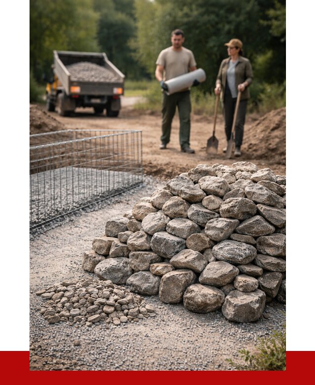 Камень для габионов фракция 100-200 в бору от 4987 р. | ПРОНЕРУДБор