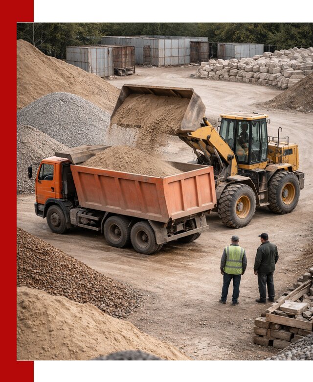 Доставка сыпучих смесей и смесей для стройки в бору