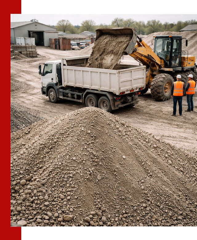 Доставка и продажа ПГС С1 в бору с самосвалами и разгрузкой