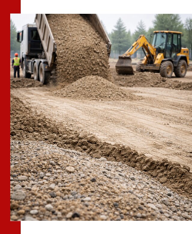 Опгс для подушки основания и выравнивания в бору