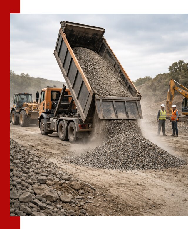 Щебёночно-песчаная смесь ЩПС С1 с доставкой в бору