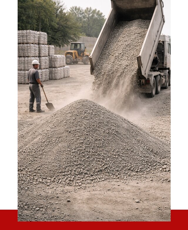 Купить известняковый отсев 0-5 в бору от 8832 р. | ПРОНЕРУДБор