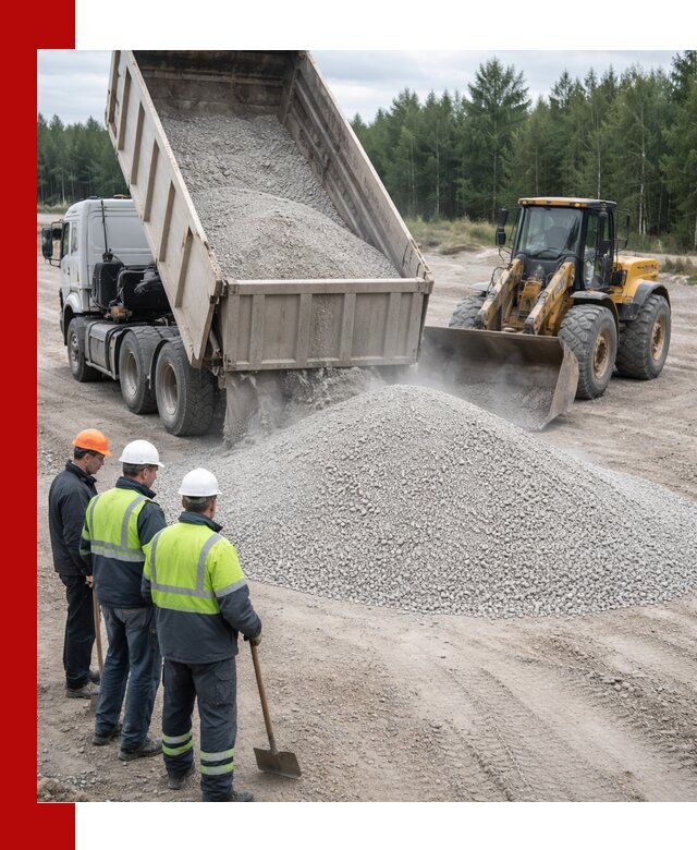 Известняковый отсев 0-5 доставка в бору быстро и выгодно