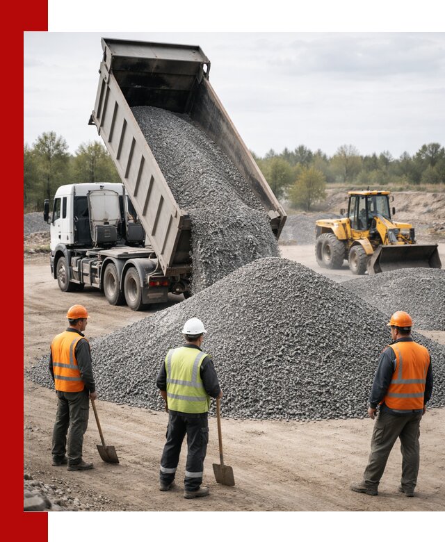 Доставка и продажа гранитной крошки в бору