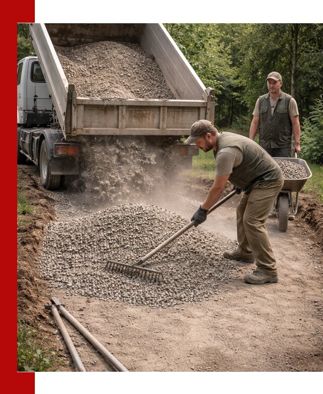 Каменная крошка для дорожек с доставкой в бору