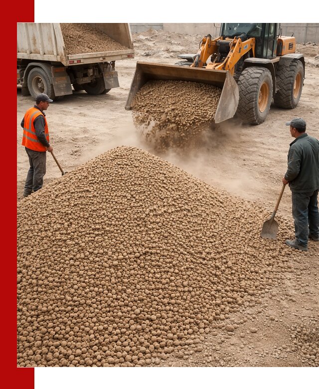 Керамзит фракция 10-20 с доставкой в бору