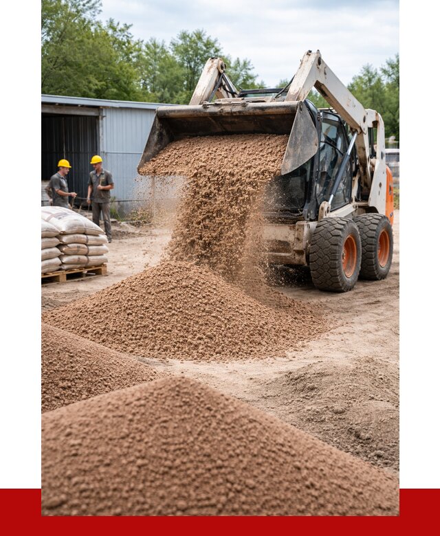 Керамзитовый песок в бору с доставкой от 4676 р. | ПРОНЕРУДБор
