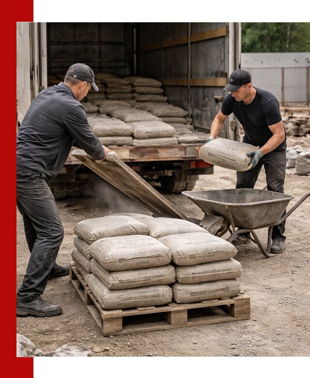 Пескобетон М300 с доставкой в бору по выгодной цене