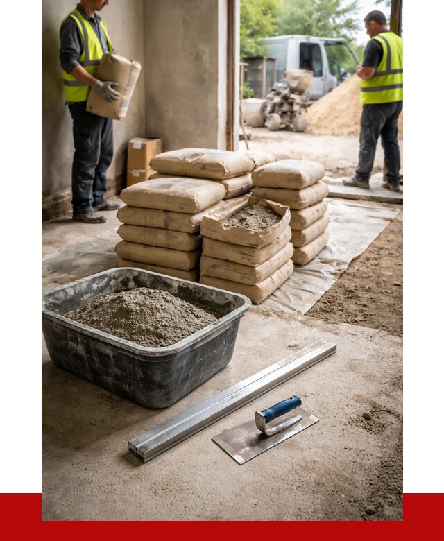 Купить сухую смесь для стяжки в бору от 4676 р. | ПРОНЕРУДБор