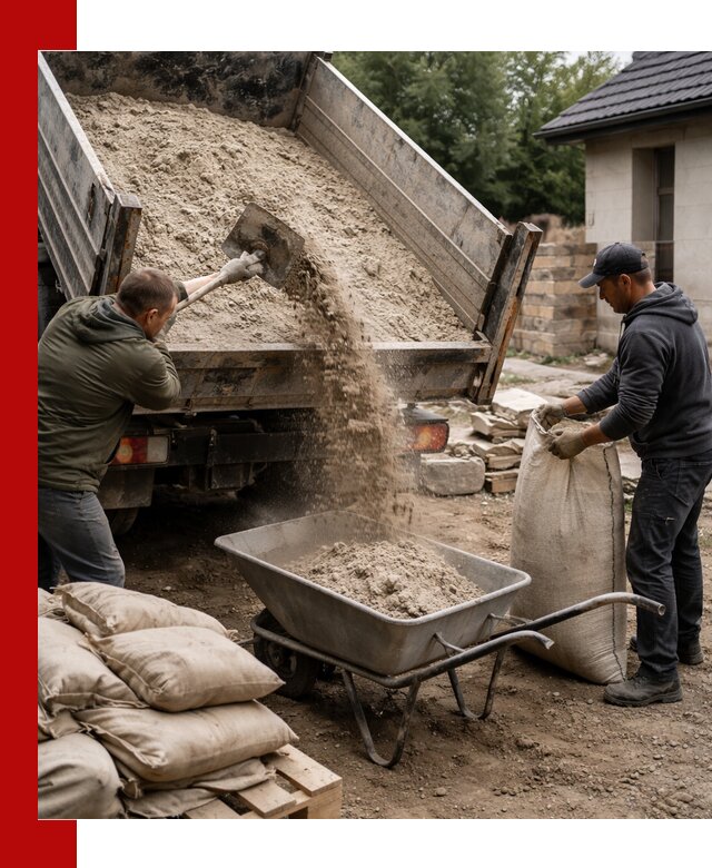 Качественная сухая смесь для кладки с доставкой в бору