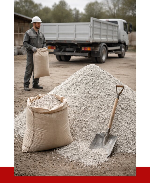 Купить доломитовая мука в бору от 4676 р. за куб | ПРОНЕРУДБор