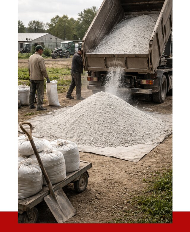 Купить известняковая мука в бору от 4364 р. за куб | ПРОНЕРУДБор