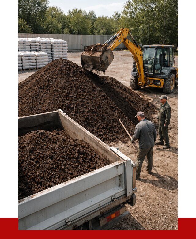 Растительный грунт с доставкой в бору от 3325 р. | ПРОНЕРУДБор
