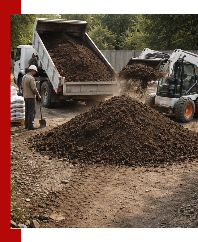 Доставка растительного грунта в бору от производителя оптом и в розницу