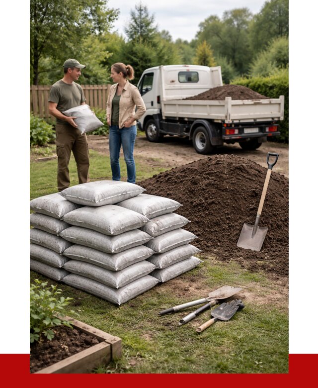 Садовая земля в бору от 1247 р. с доставкой оптом | ПРОНЕРУДБор