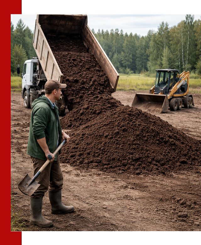 Купить верховой торф с доставкой в бору для садоводства и растений