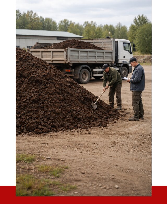 Кислый торф в бору с доставкой от 1247 р. за куб | ПРОНЕРУДБор