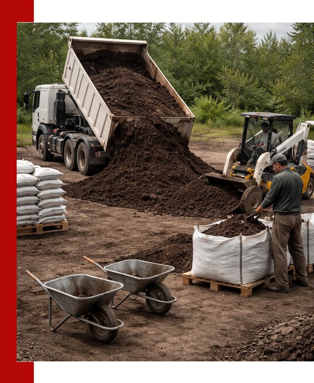 Доставка и продажа торфогрунта в бору оптом и в розницу