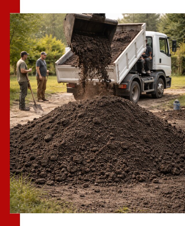 Доставка и продажа чернозема в бору оптом и в розницу